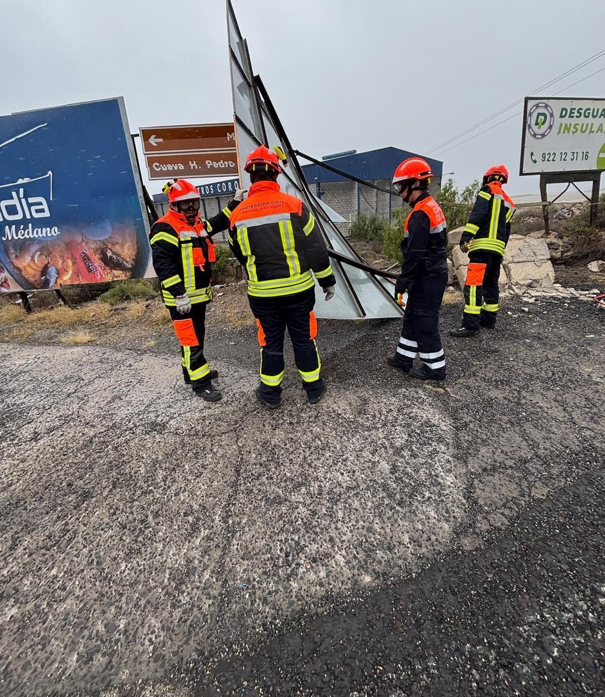 Protección Civil de Granadilla de Abona realizó 202 servicios y superó las 4.170 horas de voluntariado en 2025