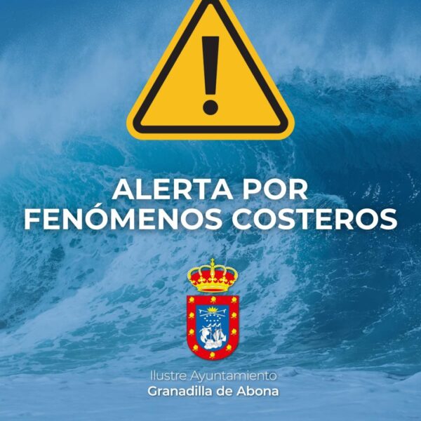 El Gobierno de Canarias declara la situación de alerta por fenómenos costeros en el archipiélago